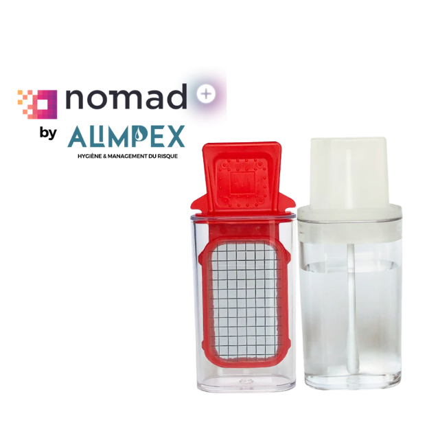 nomad Kits for Total Counts HPC on Surfaces - Swabs & Testers, 25 ea