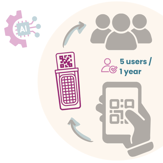 Nomad online application access for 5 user - Subscription for 1 year
