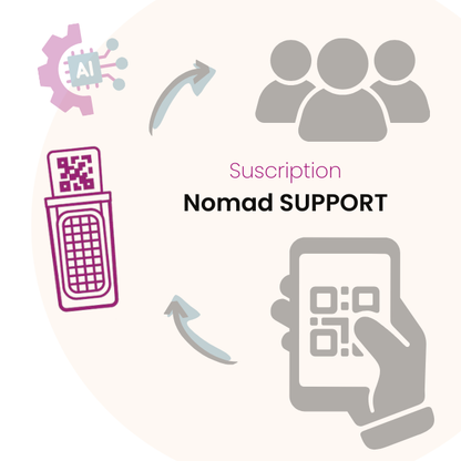 Nomad online application access for 1-5 users - Subscription for 1 year